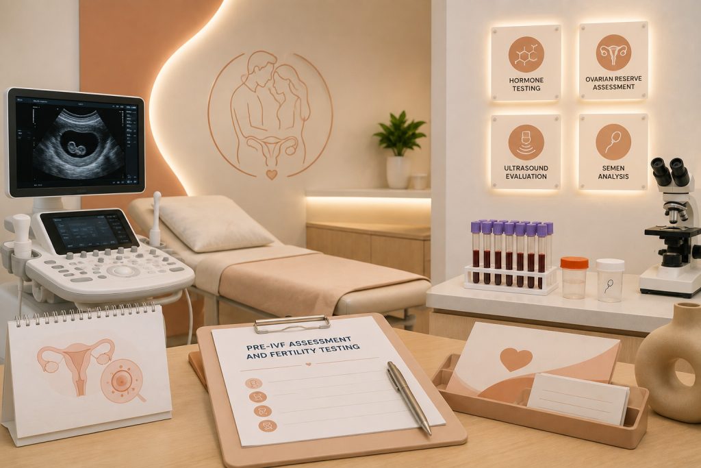 Pre-IVF Assessment and Fertility Testing